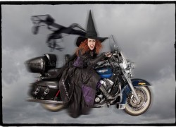 What does a Witch on a Harley Davidson and a not-so-petit pois have in common?