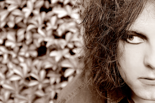 The Cure frontman Robert Smith photographed in London.