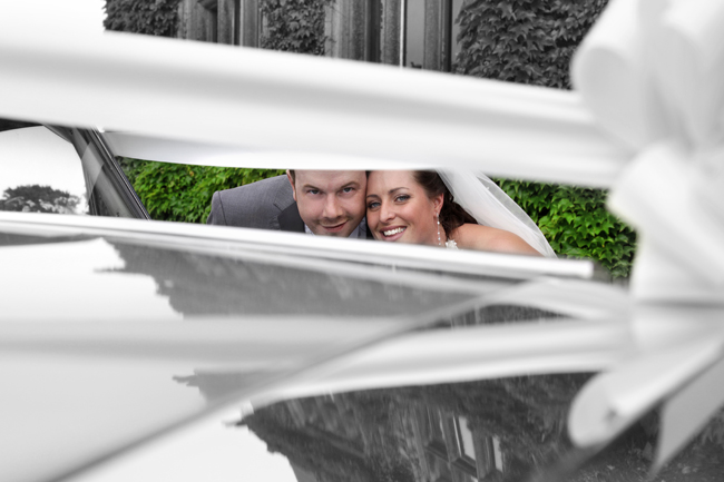 The Bride, Groom and Car