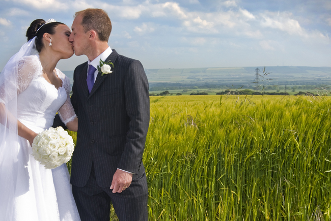 The Bride and Groom after the ceremony