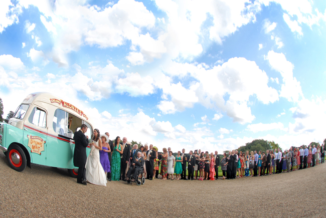 The Guests Queue for Ice Cream